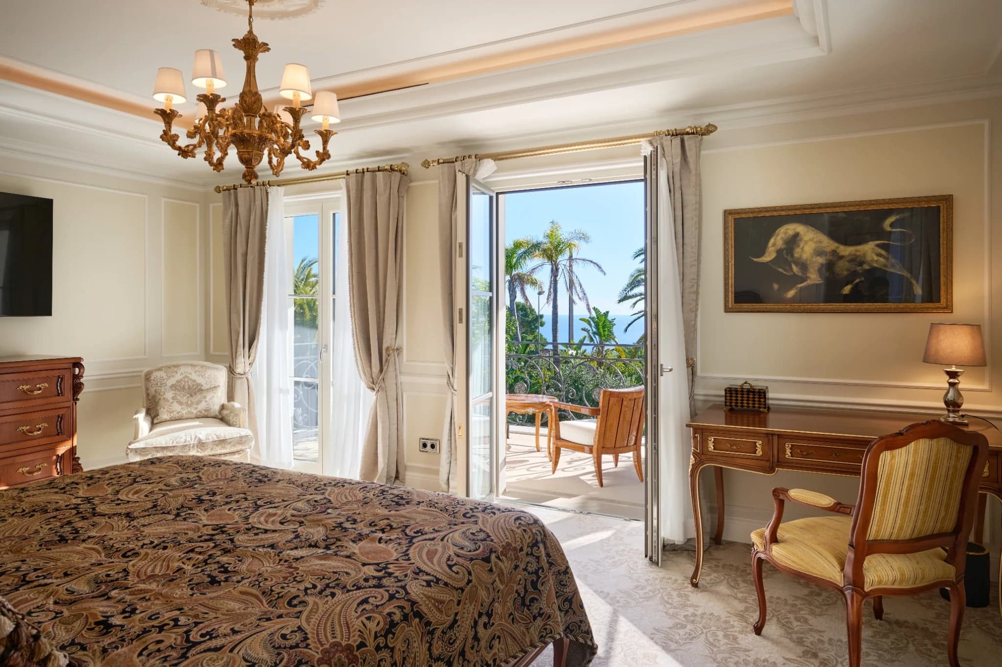 Primary Bedroom at Villa Palace de Lys