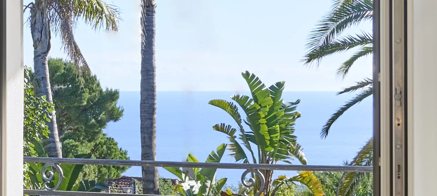 Mediterranean from the Villa at Villa Palace de Lys